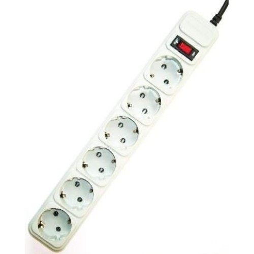 დამაგრძელებელი ქსელის დამცავით SPG6-B-10C Surge protector, 6 sockets, 10 ft Gembird